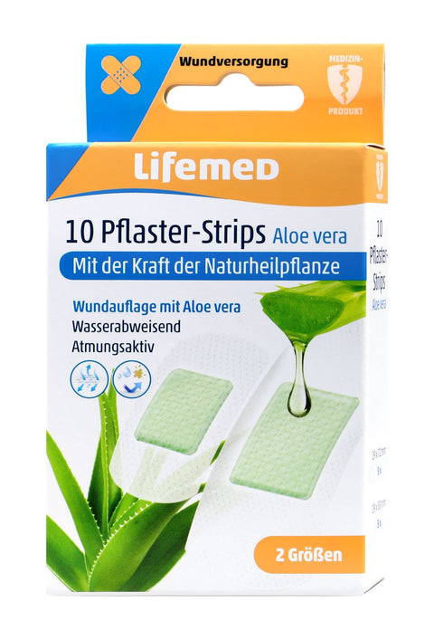bester-kauf.ch Pflaster Strips Aloe Vera weiss 2 Größen Lifemed   Pflaster