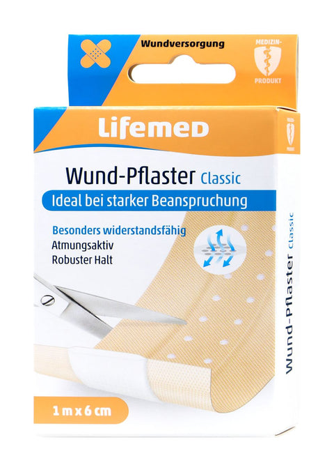 bester-kauf.ch Wund Pflaster Classic 1 m x 6 cm Lifemed   Pflaster