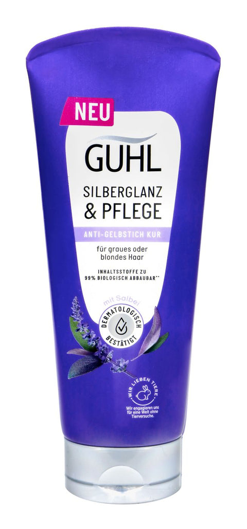 bester-kauf.ch Guhl Kur Silberglanz & Pflege Anti Gelbstich Purpursalbei+Öl Guhl   Haarpflege & Rasur