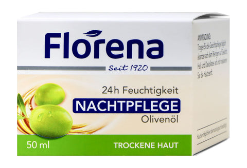 bester-kauf.ch Florena Nachtpflege Olivenöl Feuchtigkeit für trockene Haut Florena   Hautpflege