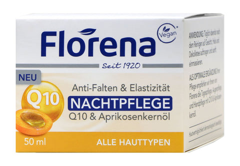 bester-kauf.ch Florena Nachtpflege Q10 Aprikosenkernöl alle Hauttypen Florena   Hautpflege