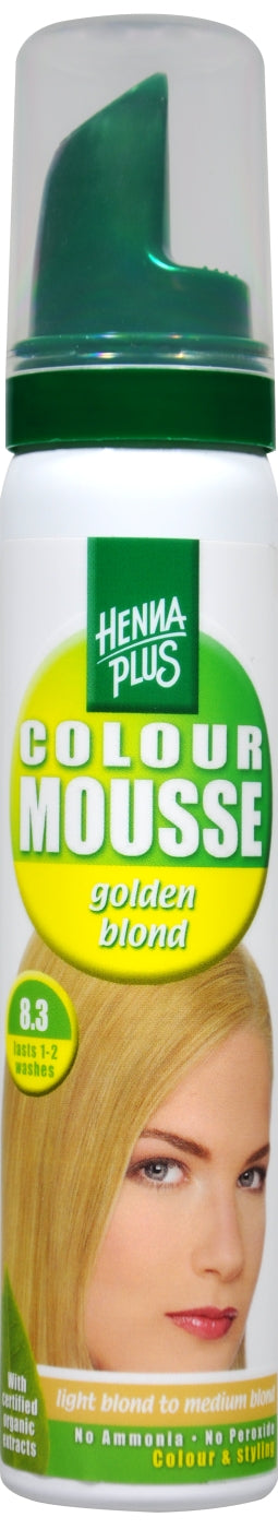 bester-kauf.ch Hennaplus Colour Mousse Goldblond Hennaplus   Haarpflege & Rasur