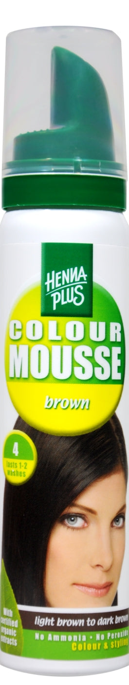bester-kauf.ch Hennaplus Colour Mousse Braun Hennaplus   Haarpflege & Rasur