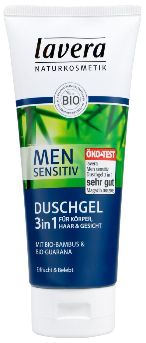 bester-kauf.ch Lavera Men Sensitiv 3in1 Duschgel Lavera   Dusche & Bad