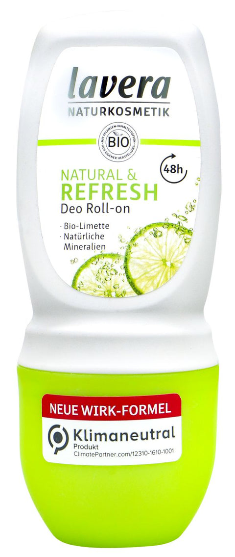 bester-kauf.ch Lavera Deo Roll-On Limette Natural & Refresh Lavera   Deo & Körperpflege