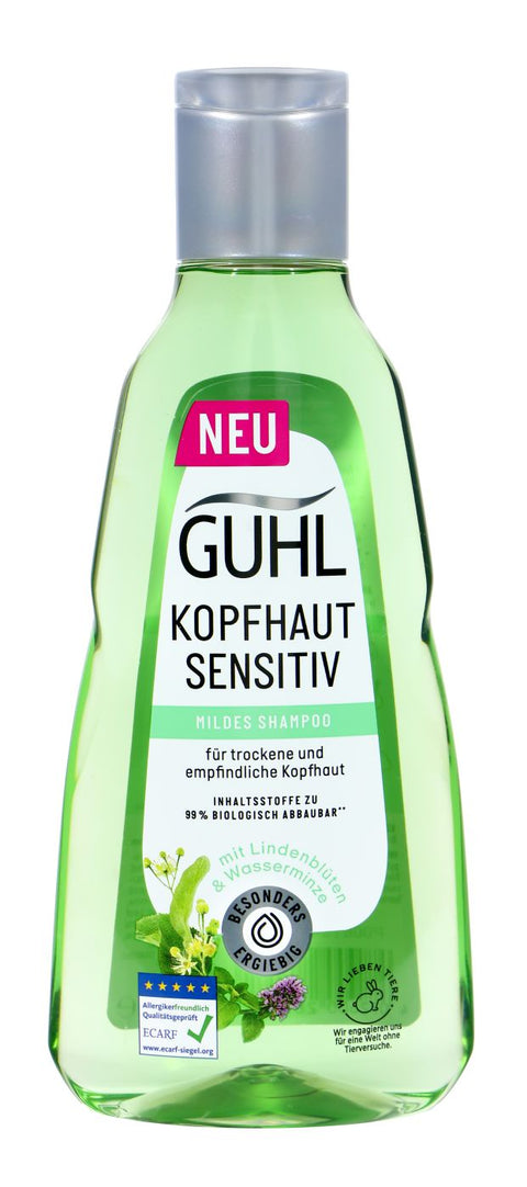 bester-kauf.ch Guhl Shampoo Kopfhaut Sensitiv Weisser Tee + Wasserminze Guhl   Shampoo