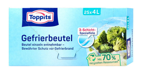 bester-kauf.ch Toppits Gefrierbeutel Standboden 4 l Toppits   Heim & Haushalt
