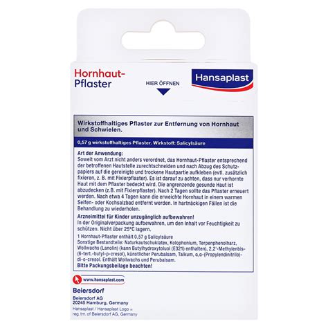 Hansaplast Hornhaut Pflaster - bester-kauf.ch   Hansaplast 