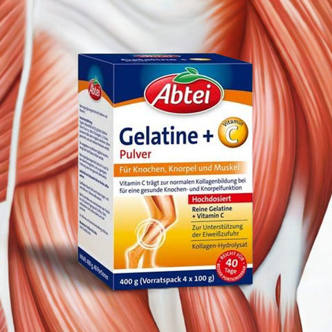 Gelatine Pulver Plus 4x100gr - bester-kauf.ch  