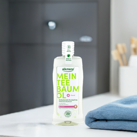 Alkmene Teebaumöl Mundspülung bester-kauf.ch Zähne Karies