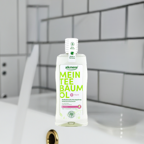 Alkmene Teebaumöl Mundspülung bester-kauf.ch Zähne Zahnhygiene