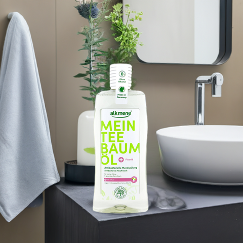 Alkmene Teebaumöl Mundspülung bester-kauf.ch Zähne