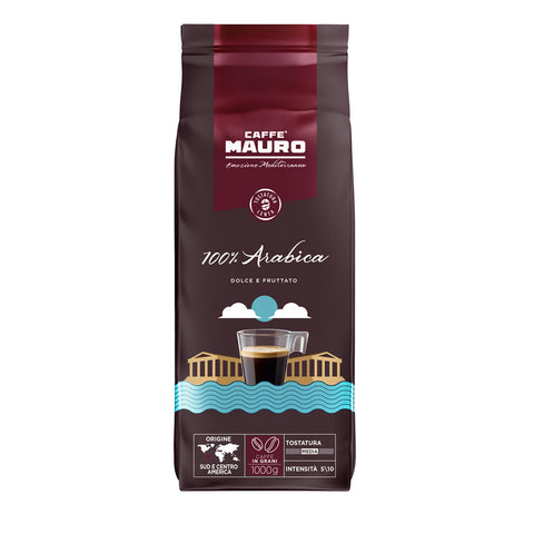 bester-kauf.ch Caffè Mauro 100% Arabica – Mediterranean Line | 1kg Kaffeebohnen | Süß & Fruchtig Caffè Mauro   Kaffeebohnen