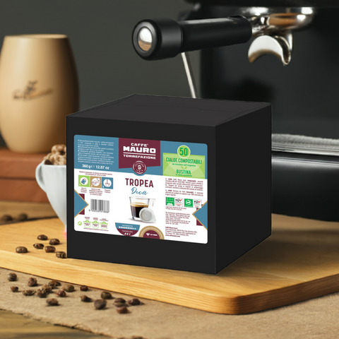 Caffè Mauro «Tropea Decaf» Pads 50 Stk. entkoffeiniert  bester-kauf.ch  feiner Geschmack