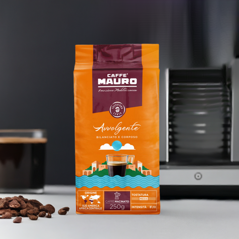 Caffè Mauro Avvolgente Gemahlen – 250g Packung bester-kauf.ch Kaffee