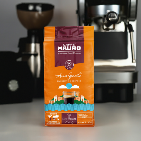 Caffè Mauro Avvolgente Gemahlen – 250g Packung bester-kauf.ch Kaffee