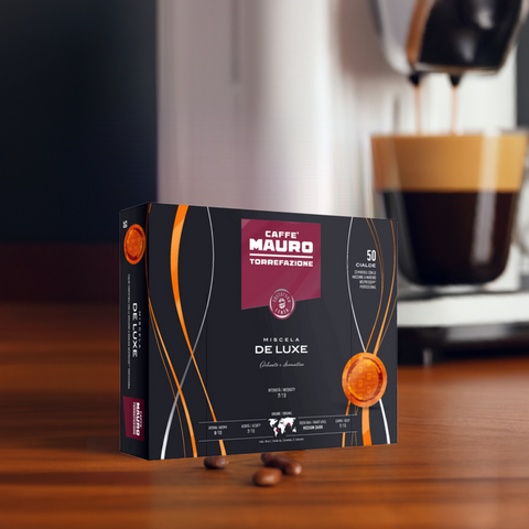 Caffe Mauro DELUXE 50 Stk. bester-kauf.ch feinster Kaffee mit vollem Aroma Kapseln