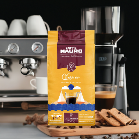 Caffè Mauro «Classico» Pack gemahlen 250gr bester-kauf.ch Kaffee Espresso
