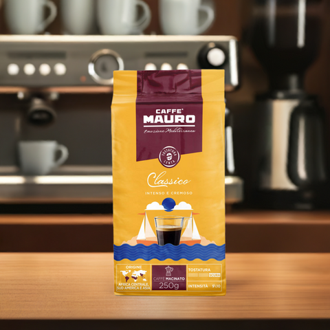 Caffè Mauro «Classico» Pack gemahlen 250gr bester-kauf.ch Kaffee Cappuccino
