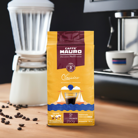 Caffè Mauro «Classico» Pack gemahlen 250gr bester-kauf.ch Kaffee Italien