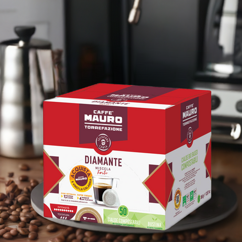 Caffè Mauro «Diamante» Pads 50 Stk. - bester-kauf.ch  