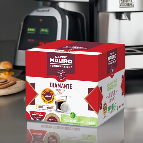Caffè Mauro «Diamante» Pads 50 Stk. - bester-kauf.ch  