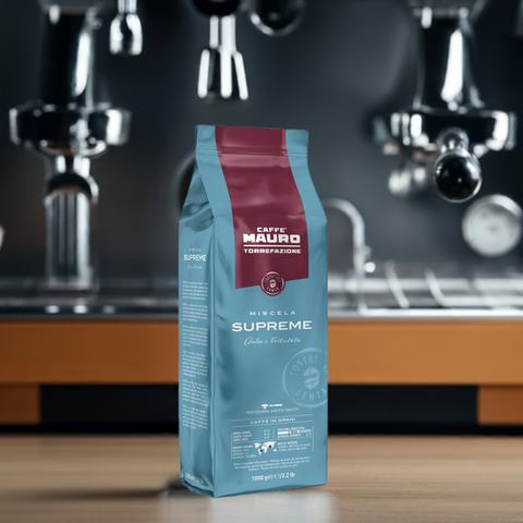 Caffè Mauro «SUPREME» - 1kg Bohnen bester-kauf.ch Kaffee Kaffeebohnen 