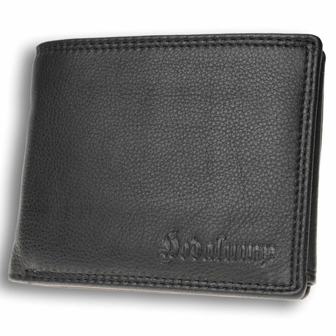 Hodalump Classic Geldbörse 2.0 Geldbeutel Herren Hodalump & Ratschkatl Schwarz