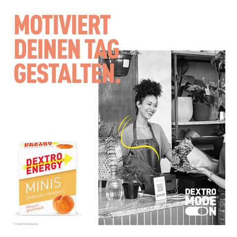 bester-kauf.ch Dextro Energy Minis Pfirsich Dextro   Bonbons & Traubenzucker