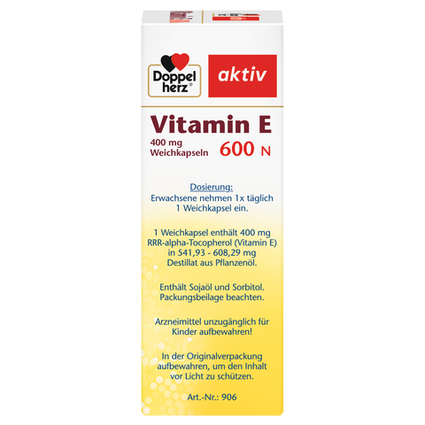 bester-kauf.ch Vitamin E 600 N Doppelherz   Nahrungsergänzung