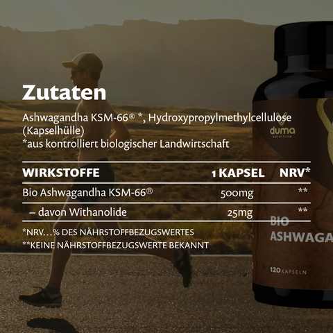 Bio Ashwagandha KSM-66 - bester-kauf.ch  