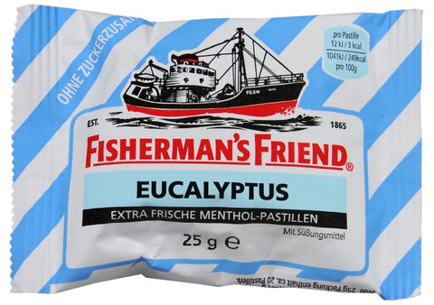 bester-kauf.ch Fisherman's Friend Eucalyptus Zuckerfrei, 25 g Fisherman's Friend   Bonbons & Traubenzucker