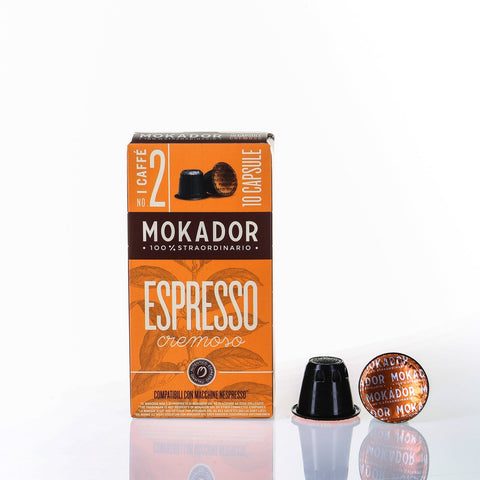 100er Vorratspack Mokador Cremoso Kapseln – Preiswerter Premium-Kaffee im Schweizer Onlineshop.