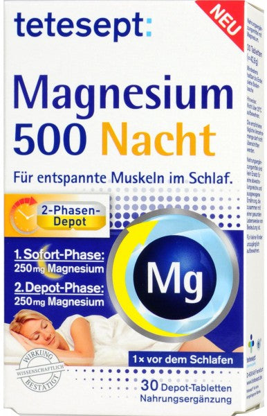 Magnesium 500 Nacht - bester-kauf.ch 0  Tetesept