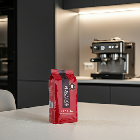 Günstige Mokador Bohnen 1kg: Florita 80/20 Vorteilspack für gehobene Büros und Haushalte online kaufen.