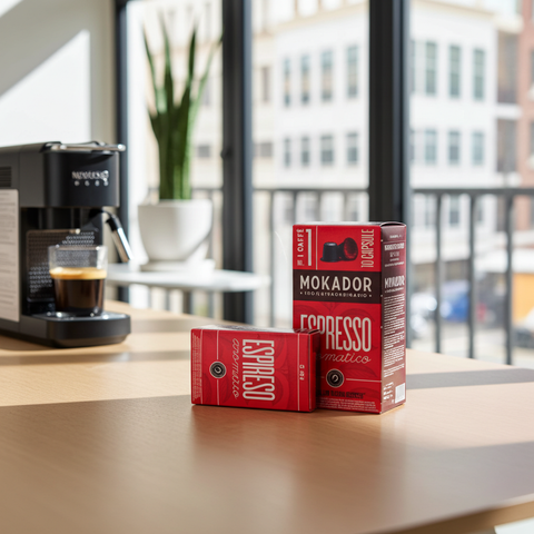 Mokador Aromatico 100er Set – Gastro-Qualität für zu Hause günstig online bei kaffeegeniesser.ch kaufen.