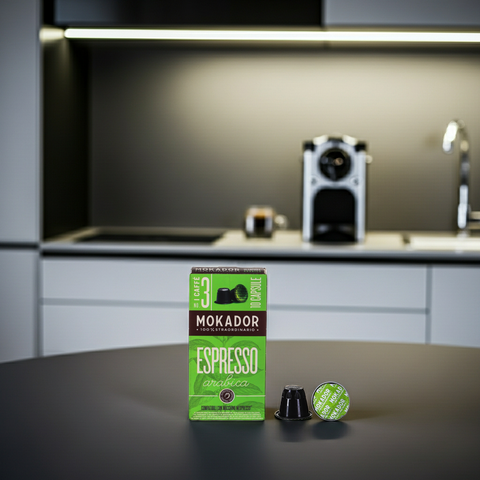Mokador Arabica 100 Kapseln günstig kaufen – Exklusiver Premium-Kaffee zum Sparpreis in der Schweiz.