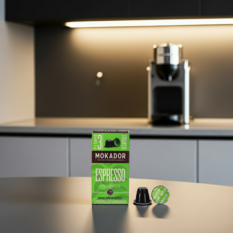 Mokador 100% Arabica 100 Nespresso kompatible Kapseln – Edler Premium-Espresso bei kaffeegeniesser.ch.