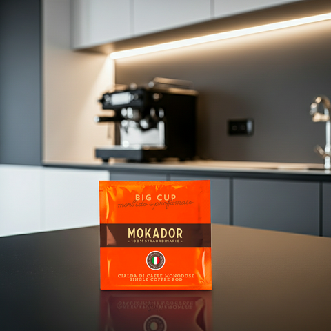 Günstige E.S.E. Pads kaufen: Mokador Tazza Grande 60/40 Vorteilspack für Schweizer Kaffeeliebhaber.