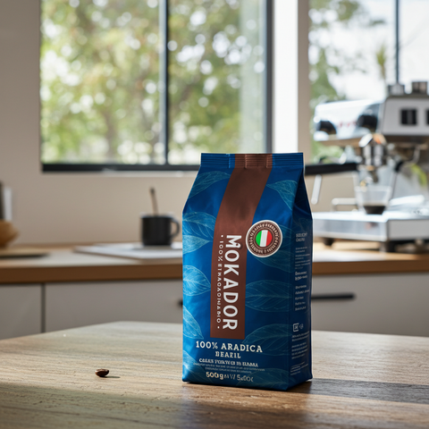 Günstige Mokador Bohnen 500g: Brazil Single Origin für Schweizer Kaffeeliebhaber online bestellen.