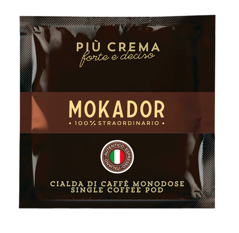 Beste Pads für viel Crema: Mokador Più Crema 200 Stk. – traditionelle italienische Röstung für die Schweiz.