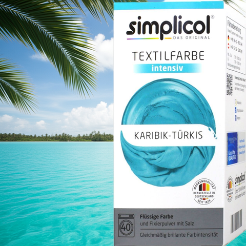 Simplicol Intensiv Textilfarbe Karibik-Türkis - bester-kauf.ch   Simplicol