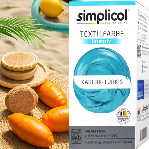 Simplicol Intensiv Textilfarbe Karibik-Türkis - bester-kauf.ch   Simplicol