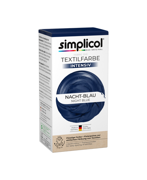 bester-kauf.ch Simplicol Intensiv Textilfarbe Nacht-Blau Simplicol   Textilfarbe