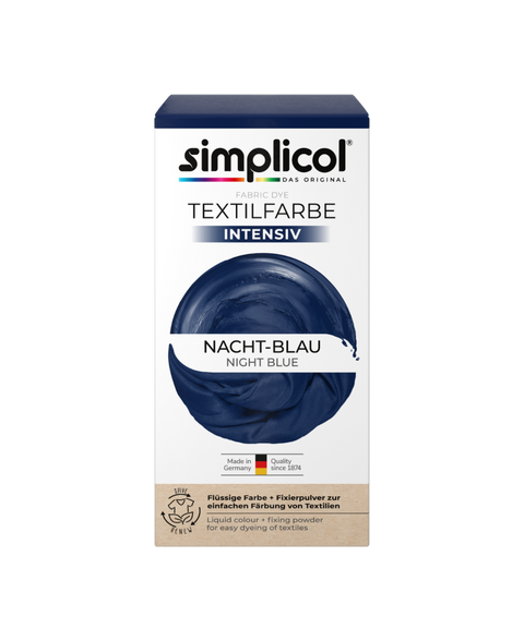 bester-kauf.ch Simplicol Intensiv Textilfarbe Nacht-Blau Simplicol   Textilfarbe