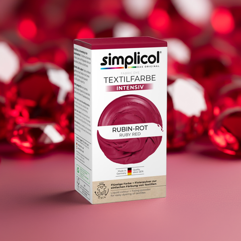 Simplicol Intensiv Textilfarbe Rubin-Rot - bester-kauf.ch   Simplicol