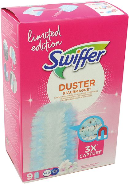 Swiffer Staubmagnet NF 9 Tücher Febreze Pink - bester-kauf.ch  