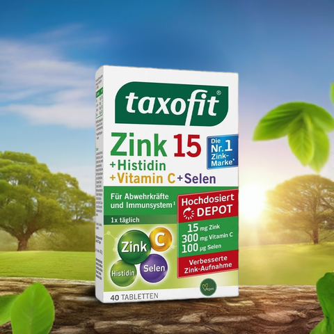 Taxofit Zink und Histidin und Selen und Vitamin C