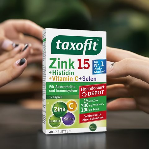 Taxofit Zink und Histidin und Selen und Vitamin C bester-kauf.ch