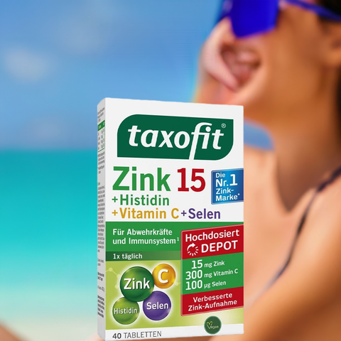 Taxofit Zink und Histidin und Selen und Vitamin C bester-kauf.ch